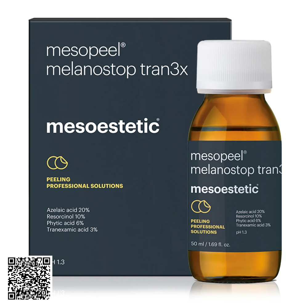 Peel Trị Rối Loạn Sắc Tố Da Mesoestetic Mesopeel Melanostop Tran3x Từ Tây Ban Nha 50ml
