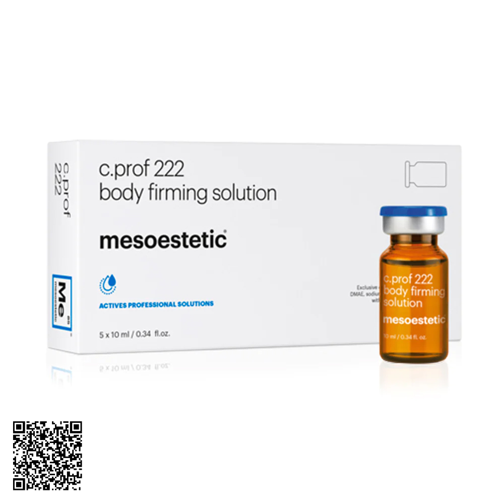 Dung Dịch Làm Săn Chắc Cơ Thể Mesoestetic C.Prof 222 Body Firming Solution Từ Tây Ban Nha (5 Lọ x 10ml)