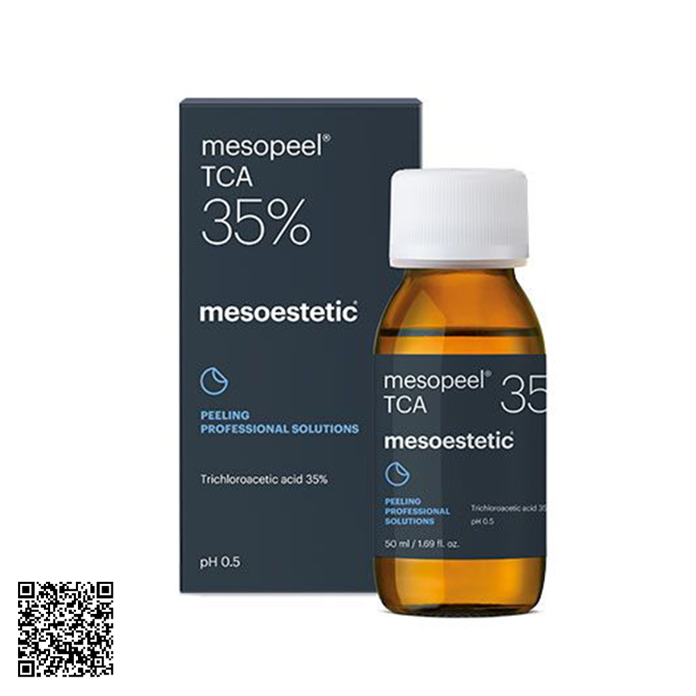 Peel Hỗ Trợ Ngừa Lão Hóa, Da Tăng Sắc Tố Mesoestetic Mesopeel TCA 35% Từ Tây Ban Nha 50ml