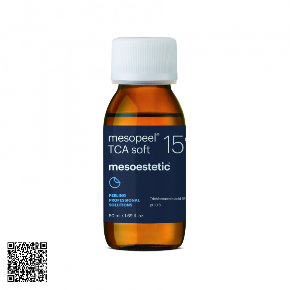 Peel Hỗ Trợ Ngừa Lão Hóa Da Giai Đoạn 2-3 Mesoestetic Mesopeel TCA Soft 15% Từ Tây Ban Nha 50ml