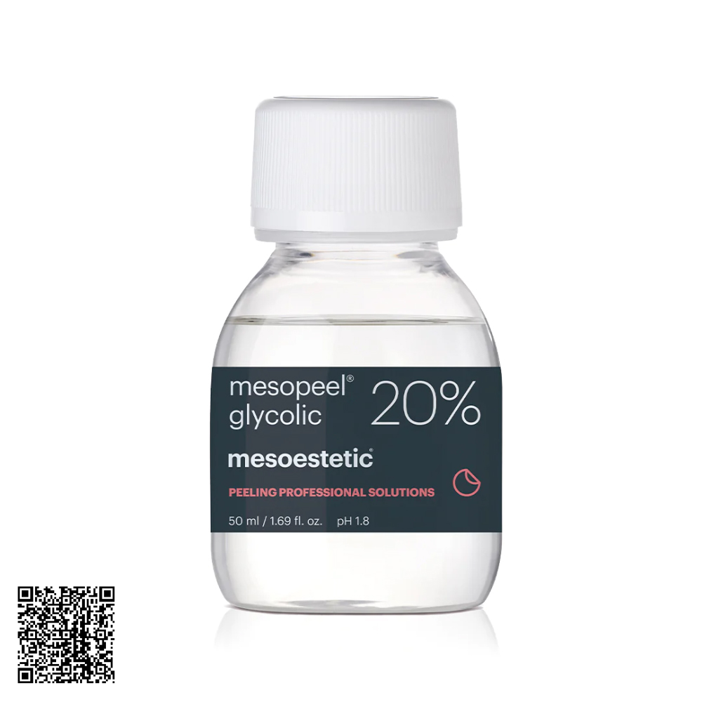 Peel Hỗ Trợ Ngừa Lão Hóa Da Giai Đoạn 1 Mesoestetic Peeling Professional Solutions Mesopeel Glycolic 20% Từ Tây Ban Nha 50ml