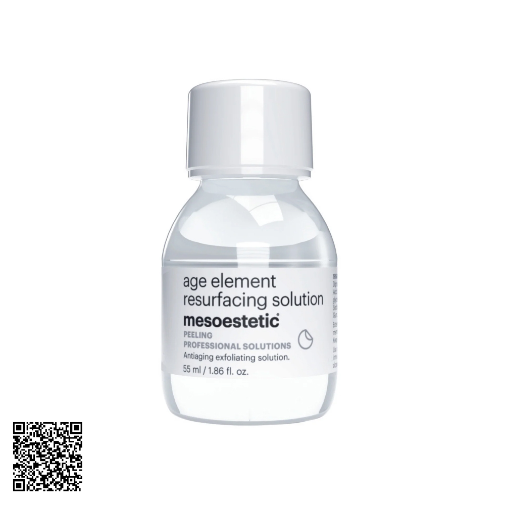 Dung Dịch Tẩy Tế Bào Chết Mesoestetic Age Element Resurfacing Solution Từ Tây Ban Nha (3 Chai x 55ml)