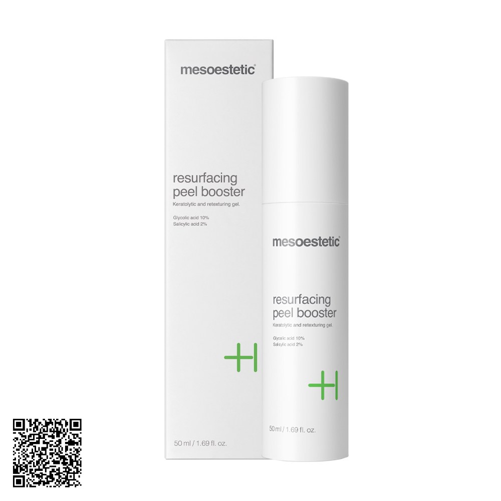 Tinh Chất Hỗ Trợ Ngừa Lão Hóa Cho Da Nhờn Mụn Mesoestetic Resurfacing Peel Booster Từ Tây Ban Nha 50ml