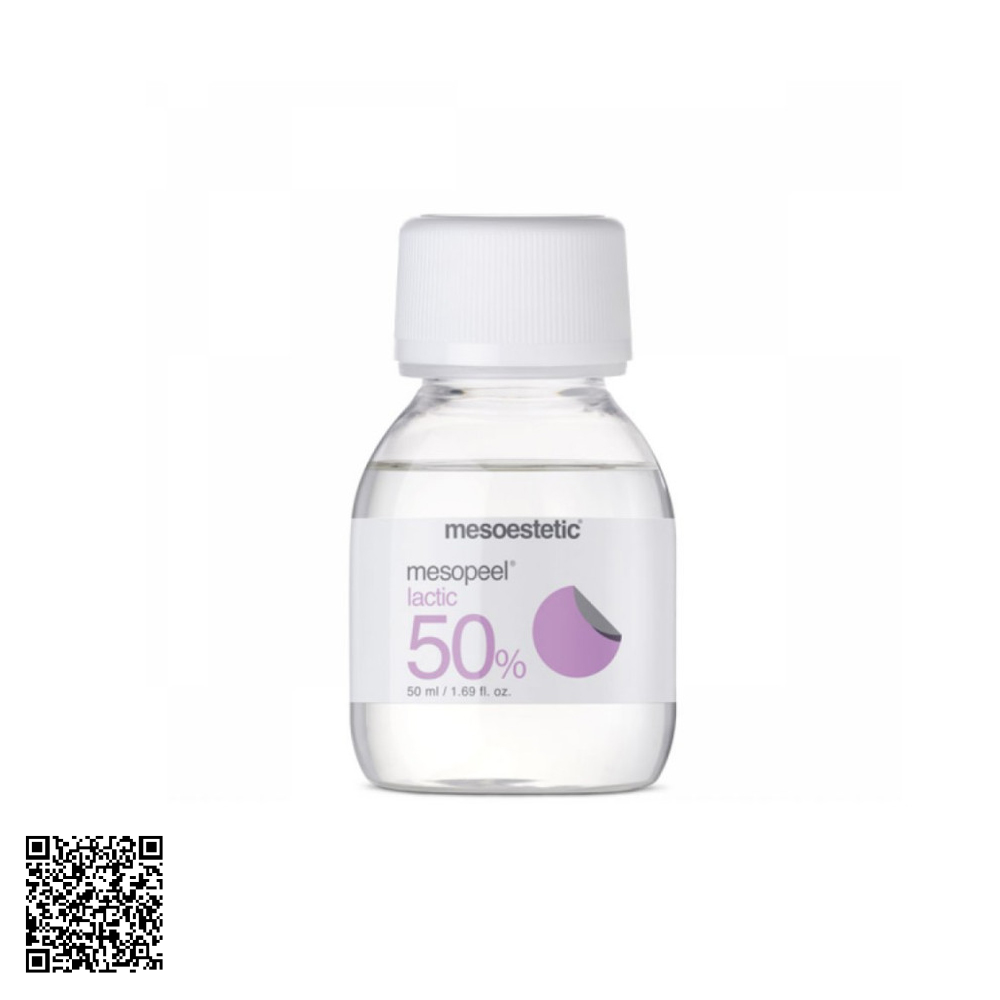 Peel Hỗ Trợ Ngừa Lão Hóa Cho Da Khô Nhạy Cảm Mesoestetic Mesopeel Lactic 50% Từ Tây Ban Nha 50ml