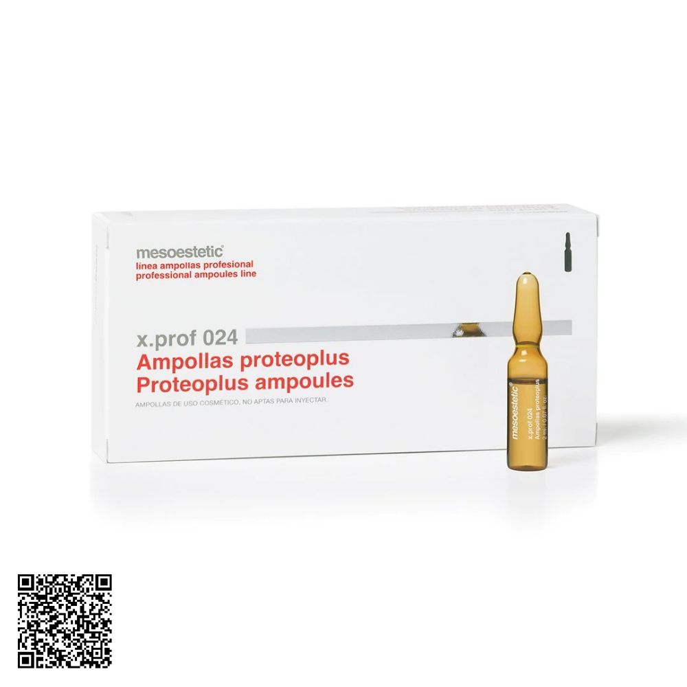  Tinh Chất Hỗ Trợ Ngừa Lão Hóa Mesoestetic X.Prof 024 Proteoplus Ampoules Từ Tây Ban Nha (20 Ống x 2ml)