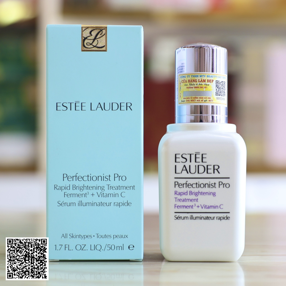 Serum Làm Sáng Mịn Và Đều Màu Da Estee Lauder Perfectionist Pro Rapid Brightening Treatment Serum with Ferment³ + Vitamin C Từ Mỹ 50ml