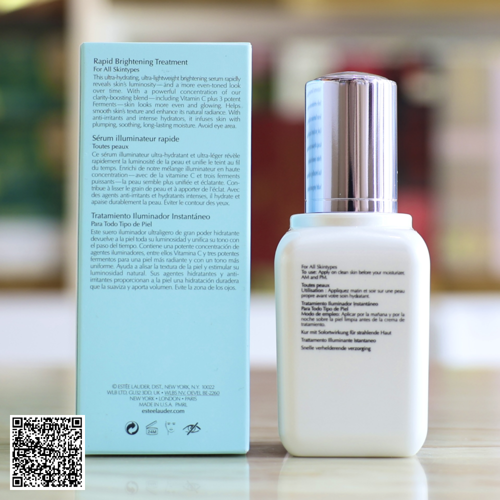 Serum Làm Sáng Mịn Và Đều Màu Da Estee Lauder Perfectionist Pro Rapid Brightening Treatment Serum with Ferment³ + Vitamin C Từ Mỹ 50ml