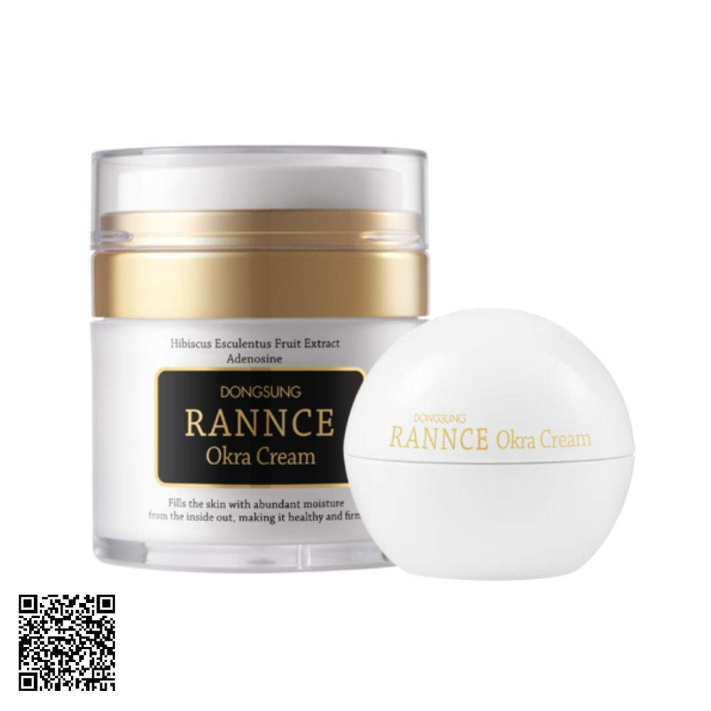 Kem Dưỡng Trắng Da, Chống Nhăn DongSung Rannce Okra Cream Từ Hàn Quốc 50g