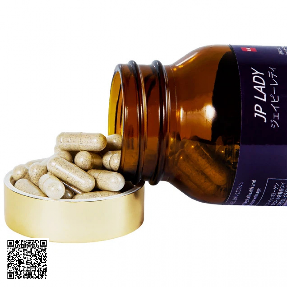 Viên Uống JP Lady Jpanwell Cung Cấp Vitamin Hỗ Trợ Phụ Nữ Giai Đoạn Tiền Mãn Kinh Từ Nhật Bản 60 Viên