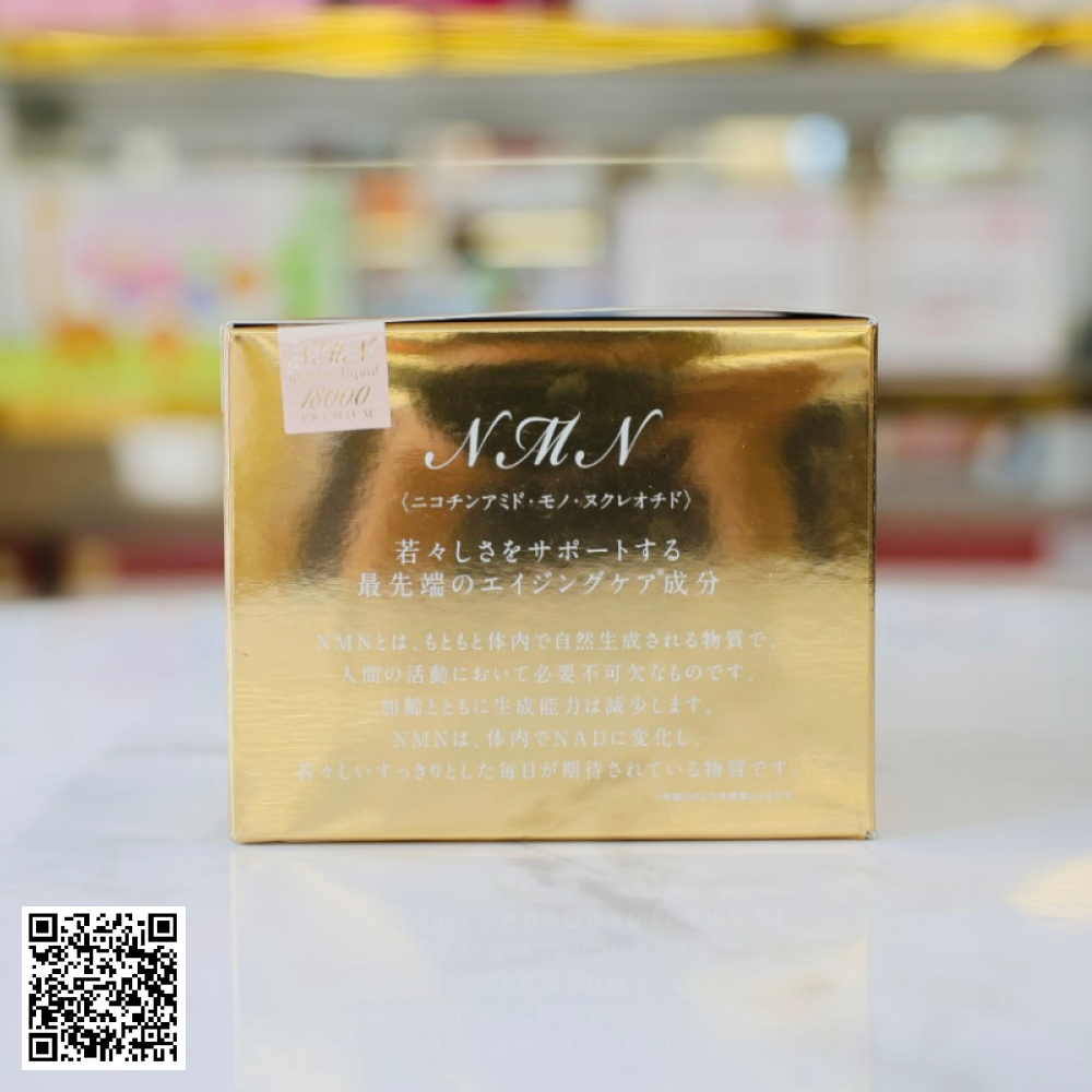 Liệu Trình Nước Uống Trẻ Hoá Da NMN Quattro Liquid 18000 Premium 30 Lọ