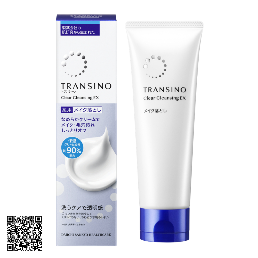 Kem Tẩy Trang Transino Clear Cleansing Ex Từ Nhật Bản 110g