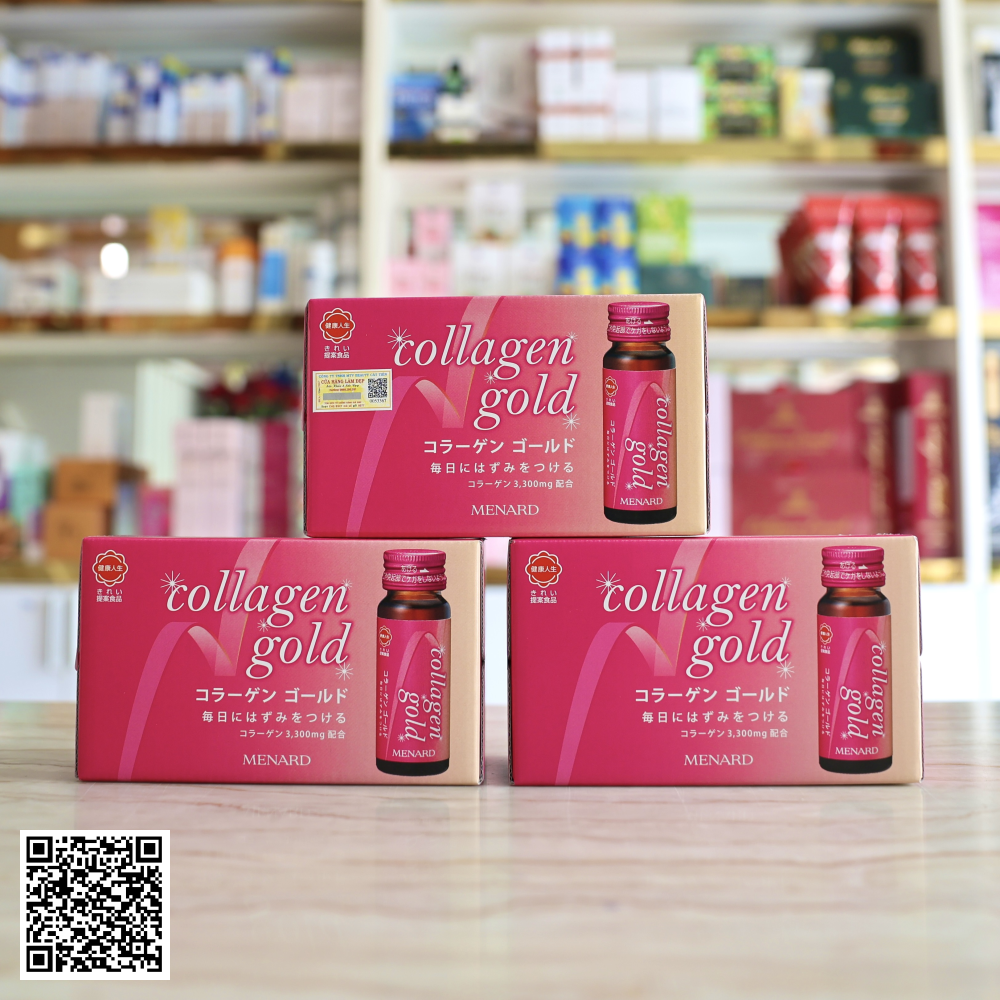 Liệu Trình Nước Uống Menard Collagen Gold 30 Chai