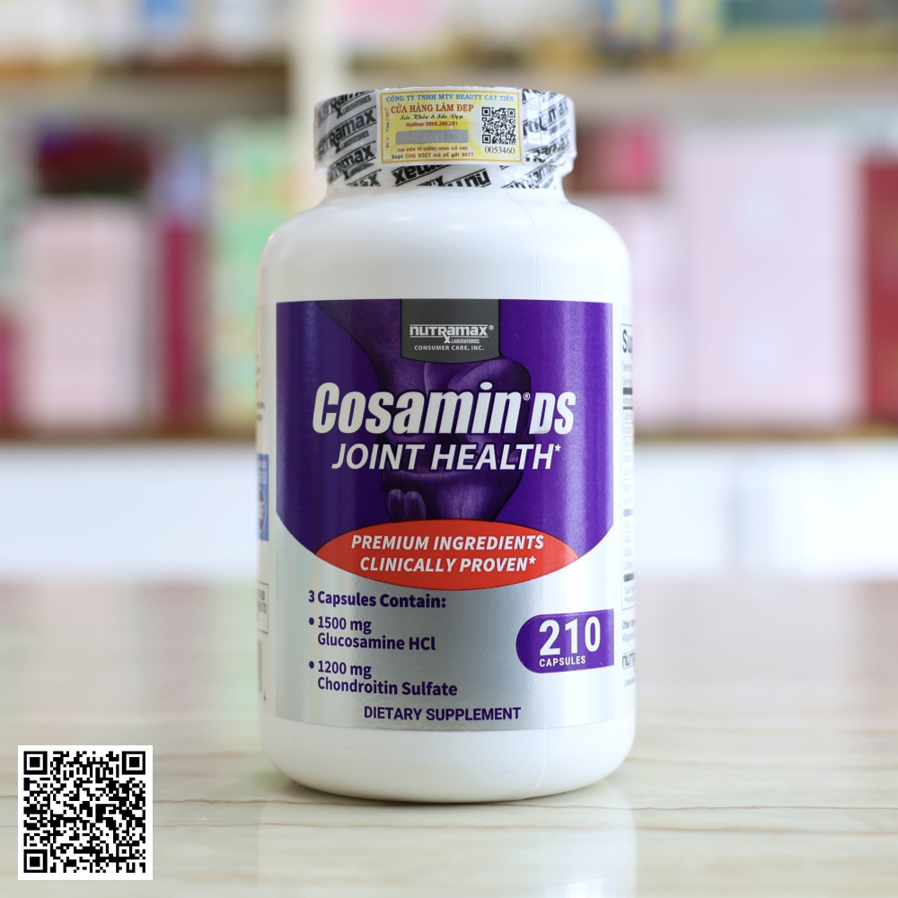 Viên Uống Bồi Bổ Sụn Khớp Cosamin DS For Joint Health Từ Mỹ 210 Viên