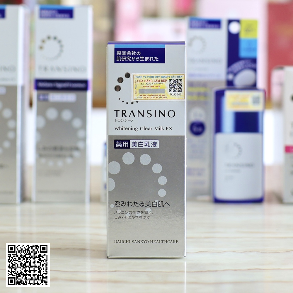Bộ Transino Mờ Nám, Dưỡng Trắng Da Từ Nhật Bản 7 Món