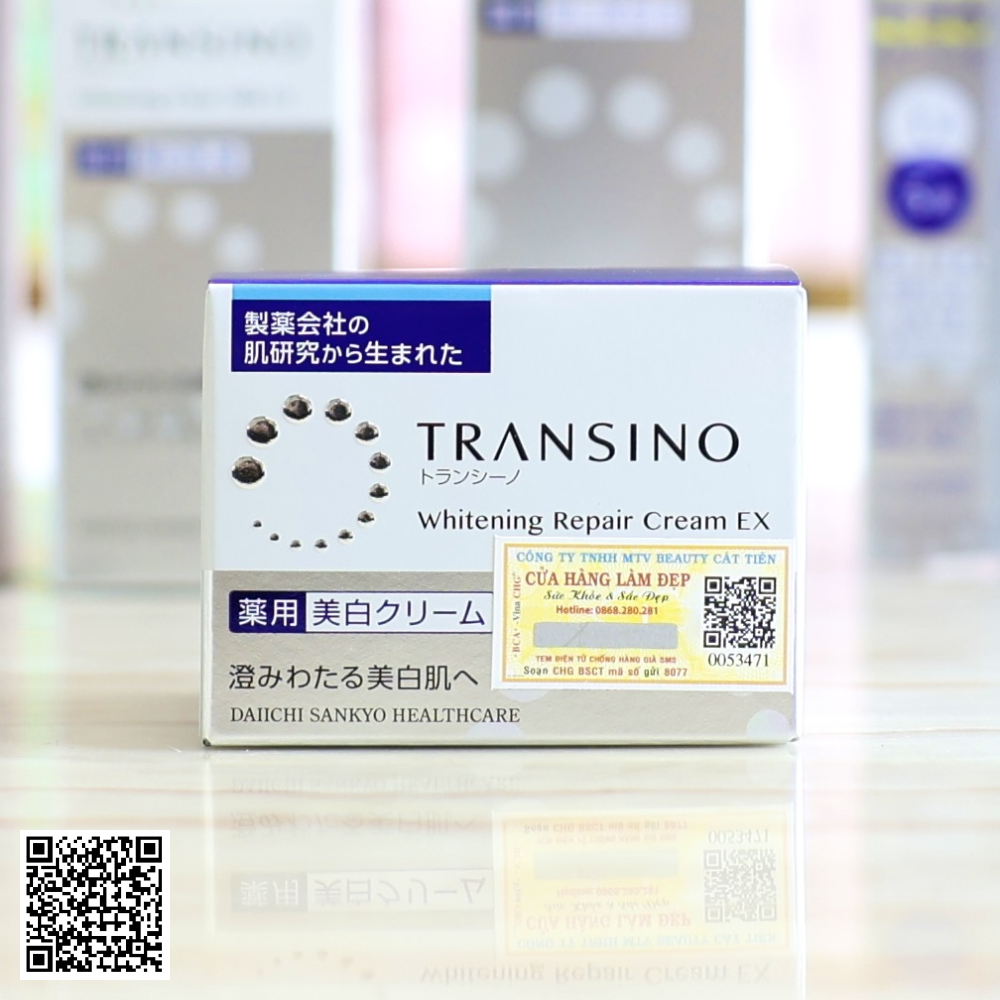 Bộ Transino Mờ Nám, Dưỡng Trắng Da Từ Nhật Bản 7 Món