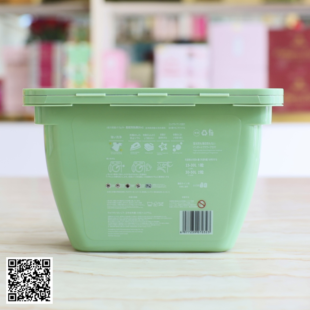 Viên Giặt Scent Lab Công Thức Kháng Khuẩn Hộp 30 Viên