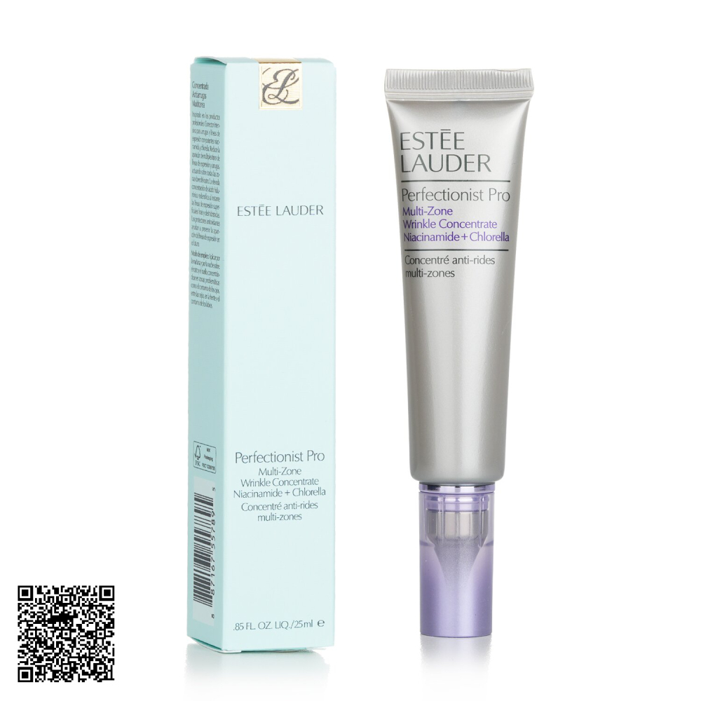 Tinh chất Trẻ Hóa Da Estee Lauder Perfectionist Pro Multi-Zone Wrinkle Concentrate with Niacinamide + Chlorella Từ Mỹ 25ml