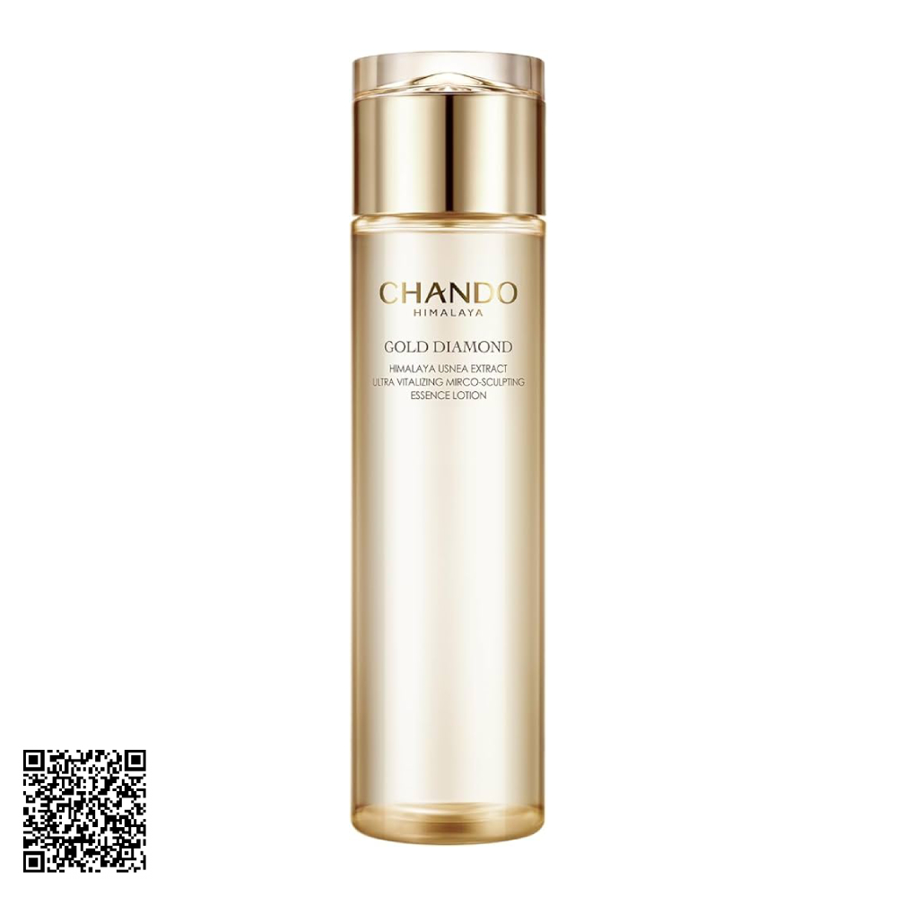 Sữa dưỡng da Chando Himalaya Gold Diamond Ultra Vitalizing Micro-sculpting Essence Lotion 200ml