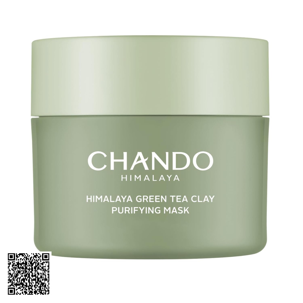 Mặt nạ đất sét làm sạch lỗ chân lông Chando Himalaya Green Tea Clay Purifying Mask 100g