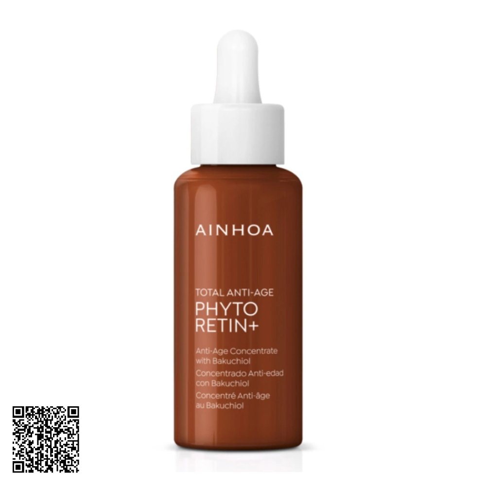 Serum Hỗ Trợ Ngừa Lão Hóa Ainhoa Phyto-Retin Anti-Age Concentrate with Bakuchiol Từ Tây Ban Nha 50ml