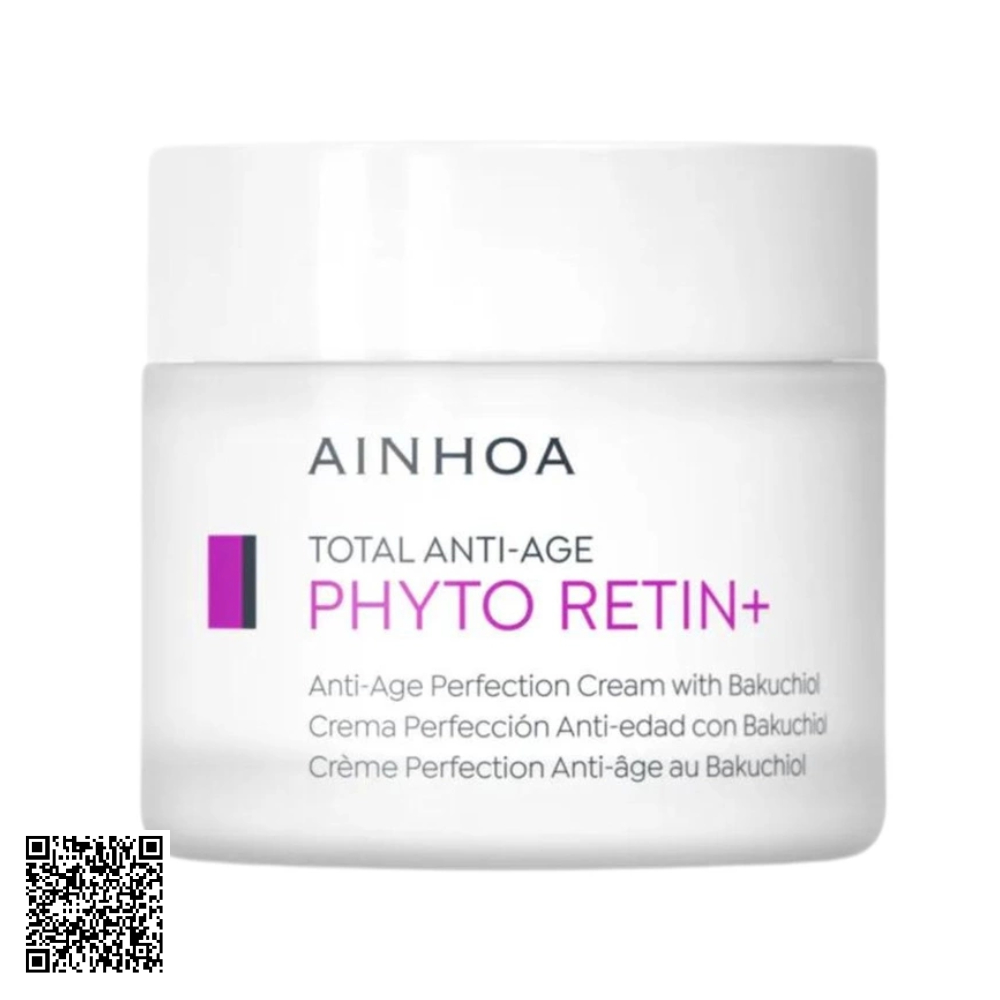 Kem Hỗ Trợ Ngừa Lão Hóa Ainhoa Phyto-Retin Anti-Age Perfection Cream With Bakuchiol 50ml