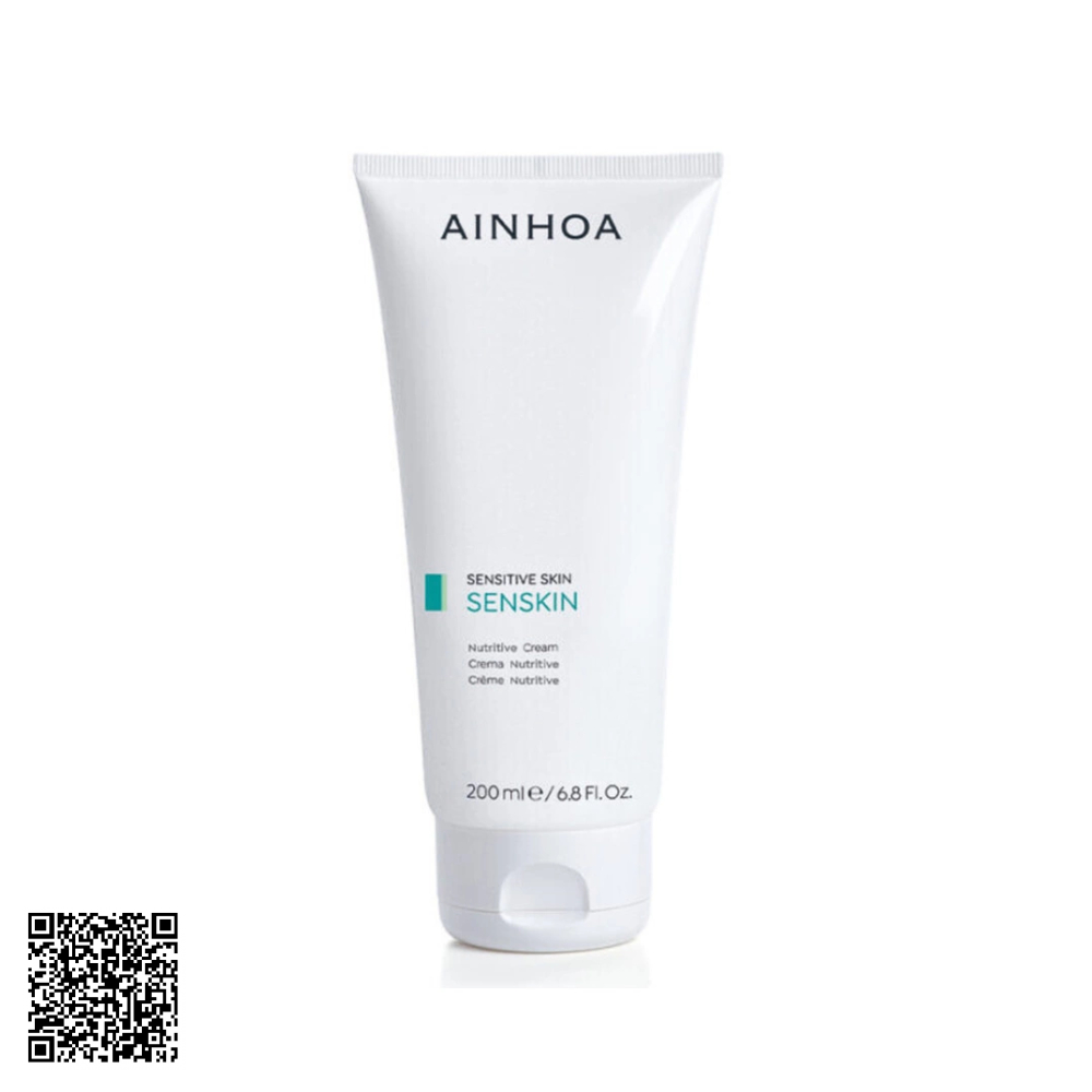 Kem Dưỡng Tái Tạo Và Phục Hồi Da Ainhoa Senskin Nutritive Cream Từ Tây Ban Nha 200ml