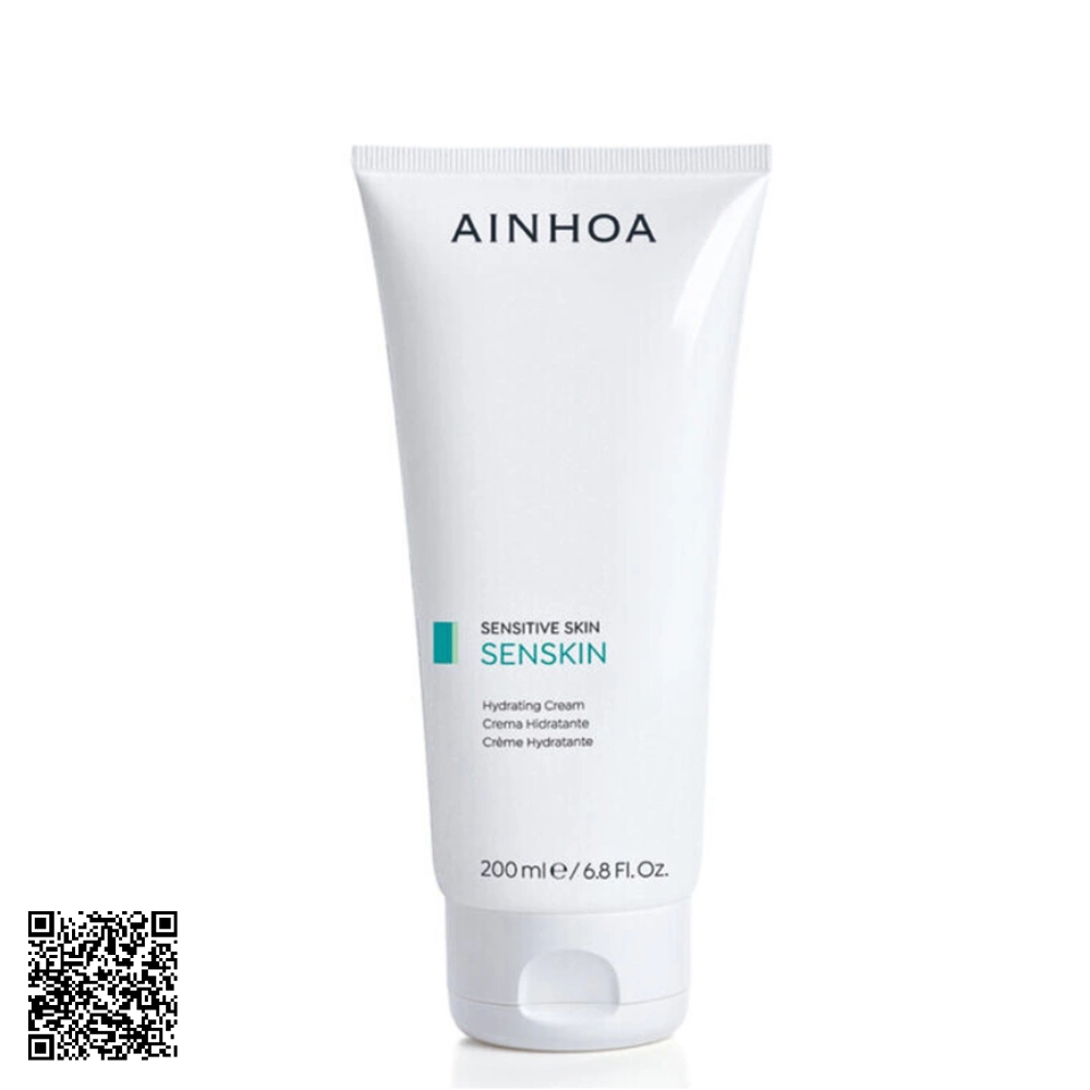 Kem Cấp Ẩm Và Giảm Viêm Da Ainhoa Senskin Hydrating Cream Từ Tây Ban Nha 200ml