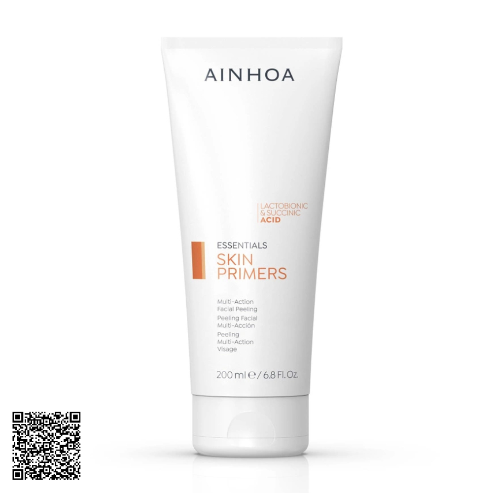 Peeling Hỗ Trợ Ngừa Lão Hóa, Làm Sáng Da Ainhoa Skin Primers Multi-Action Facial Peeling Từ Tây Ban Nha 200ml