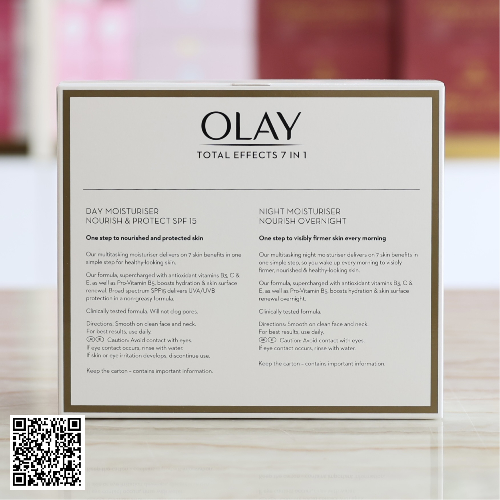 Set Kem Sưỡng Olay Total Effects 7 In 1 Ngày Và Đêm Từ Mỹ