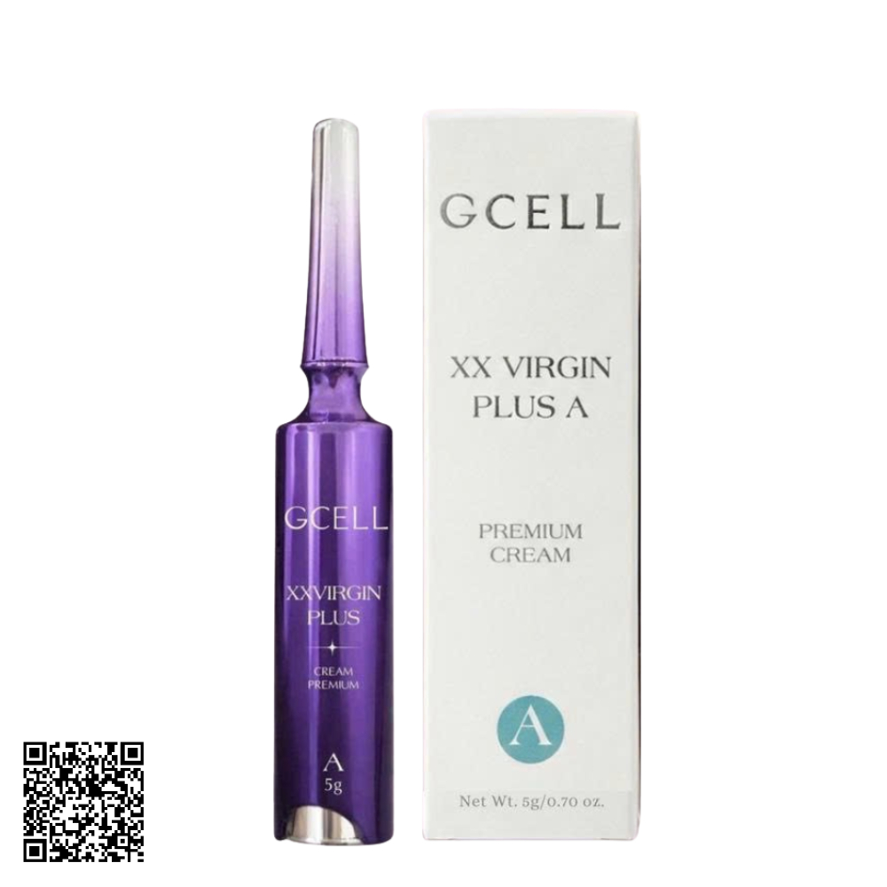 Kem Mờ Thâm Nách Bẹn Mông GCell XX Virgin Cream Premium A 5g