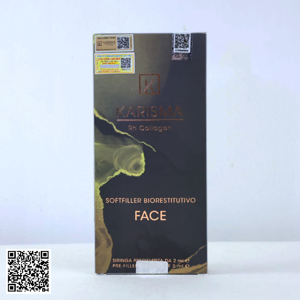 Tinh Chất Karisma Rh Collagen Tiêm BAP Trẻ Hóa Da Từ Ý Hộp 2ml x 1 Ống