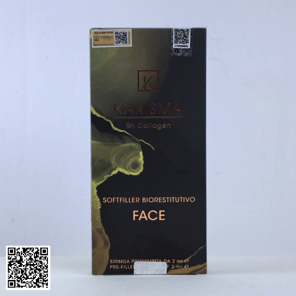 Tinh Chất Karisma Rh Collagen Tiêm BAP Trẻ Hóa Da Từ Ý Hộp 2ml x 1 Ống