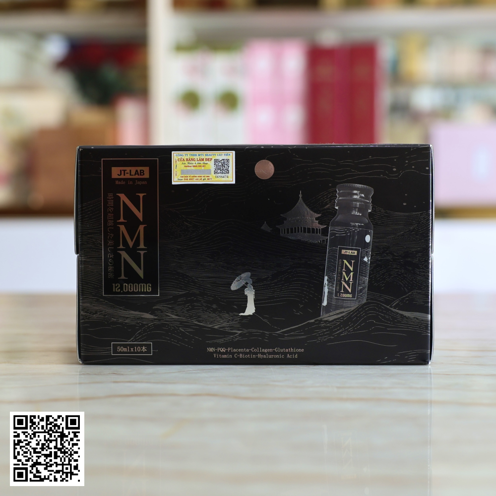 Nước Uống JT-LAB NMN 12000mg Từ Nhật Bản 10 Lọ