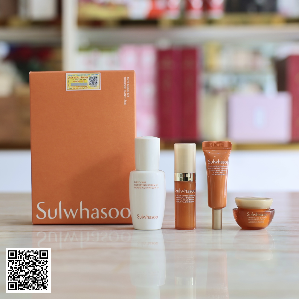 Bộ Mẫu Thử Sulwhasoo Anti Aging Kit 4 Món