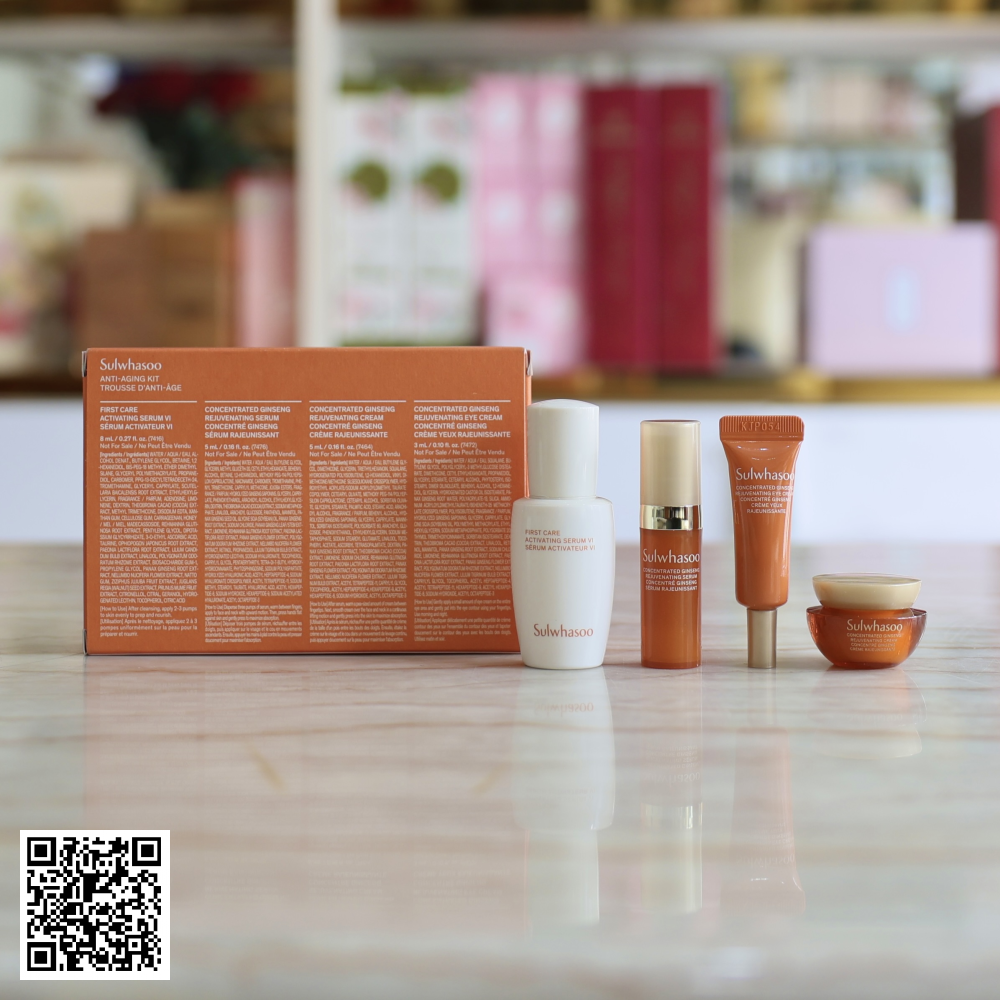 Bộ Mẫu Thử Sulwhasoo Anti Aging Kit 4 Món