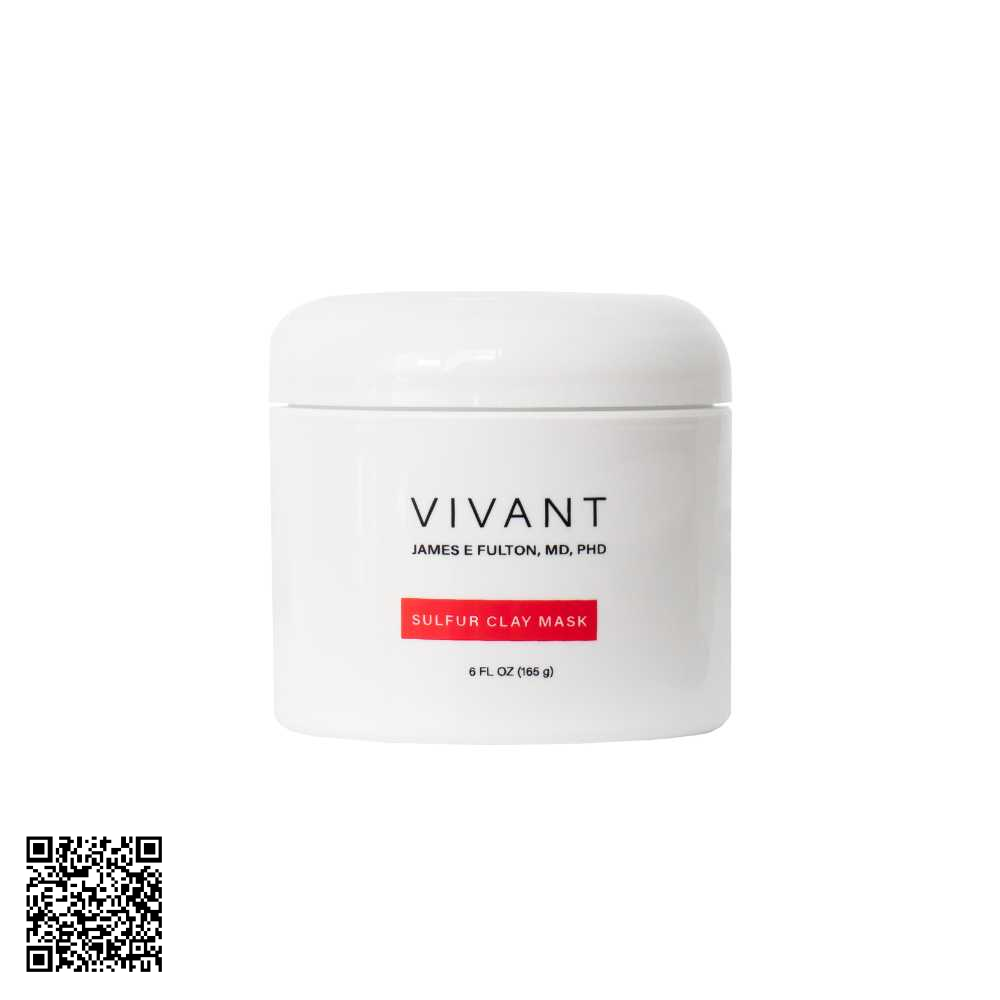Mặt Nạ Đất Sét Thải Độc Vivant Skincare Sulfur Clay Mask 113ml