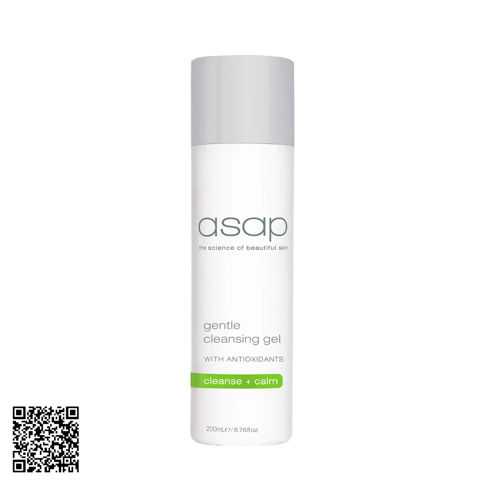 Sữa Rửa Mặt Làm Dịu Da Asap Gentle Cleansing Gel 200ml