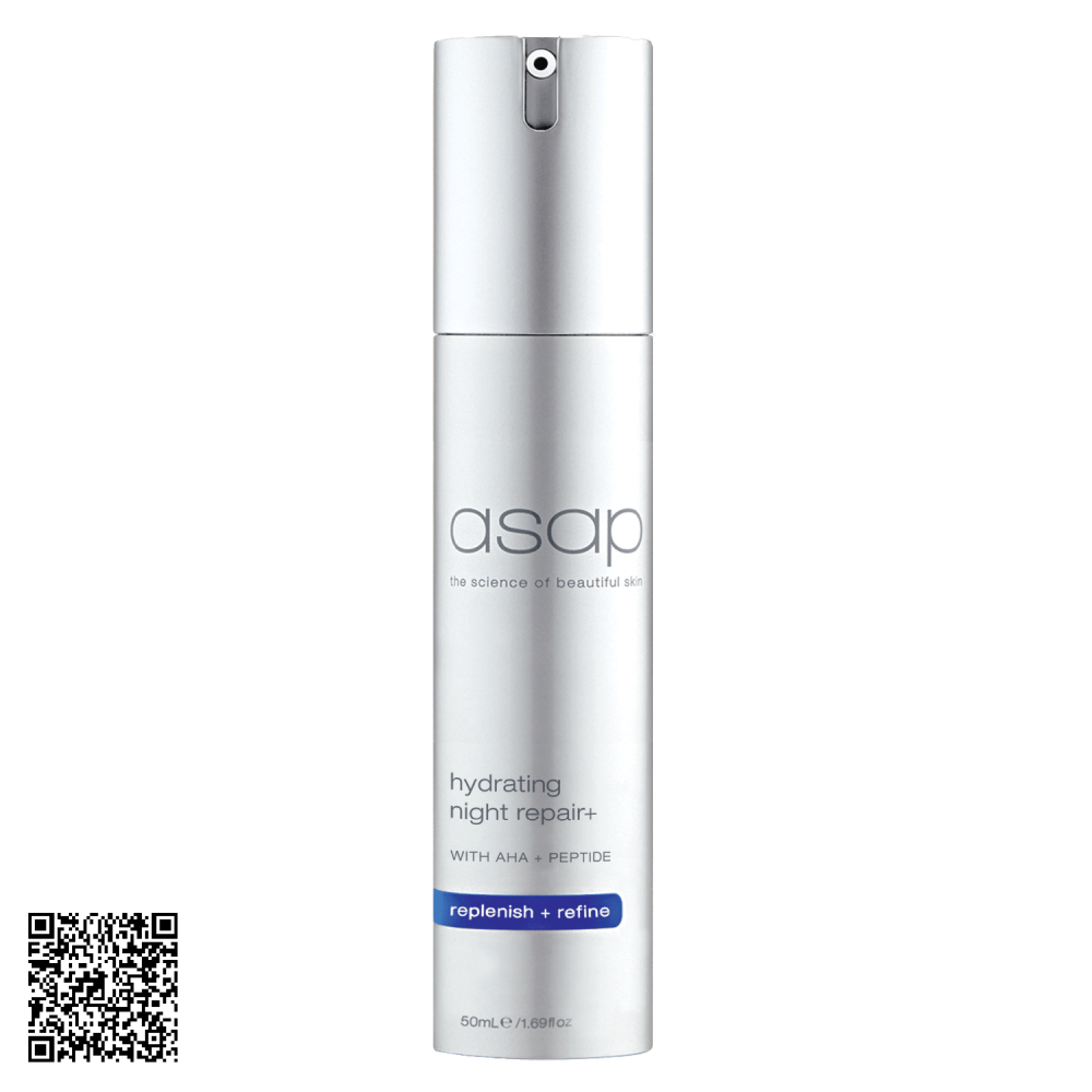 Tinh Chất Dưỡng Ẩm Và Hỗ Trợ Hỗ Trợ Ngừa Lão Hóa Asap Hydrating Night Repair+ 50ml