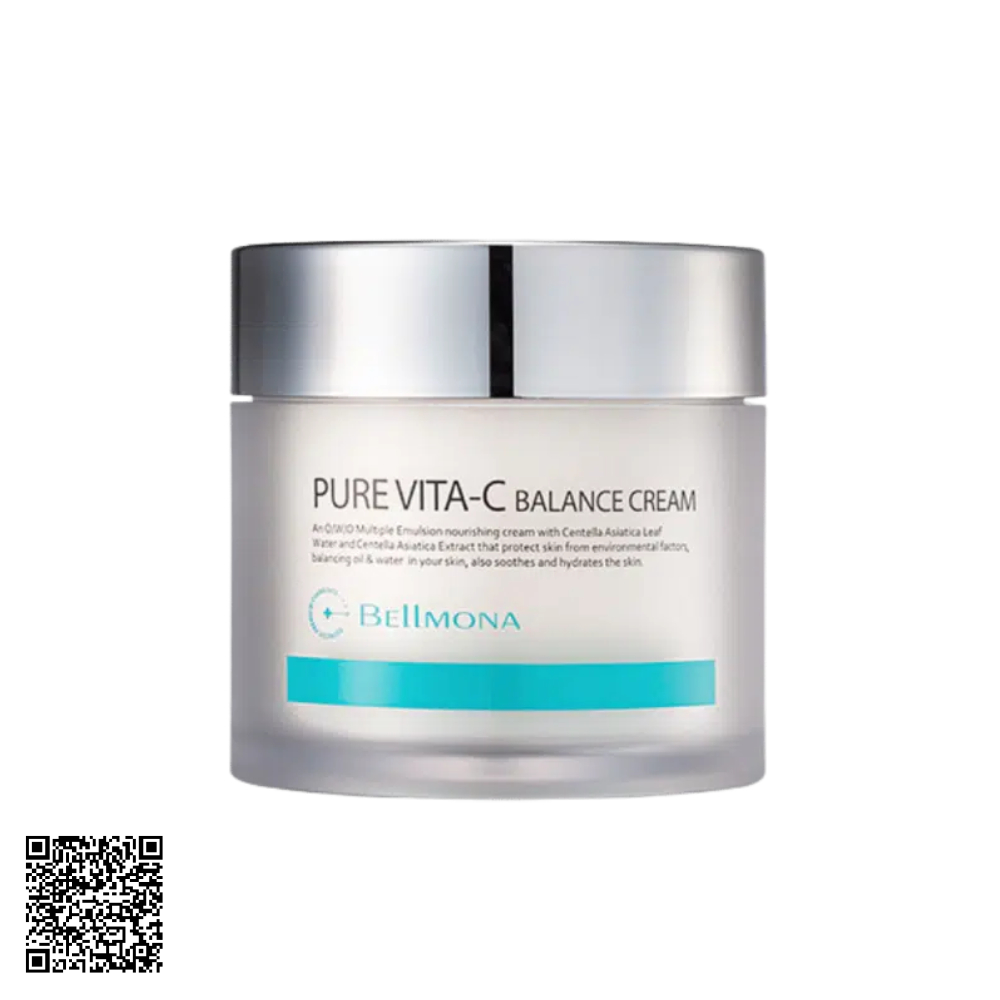 Kem Dưỡng Phục Hồi Và Tái Tạo Cho Da Tổn Thương Bellmona Pure Vita-C Balance Serum 100ml