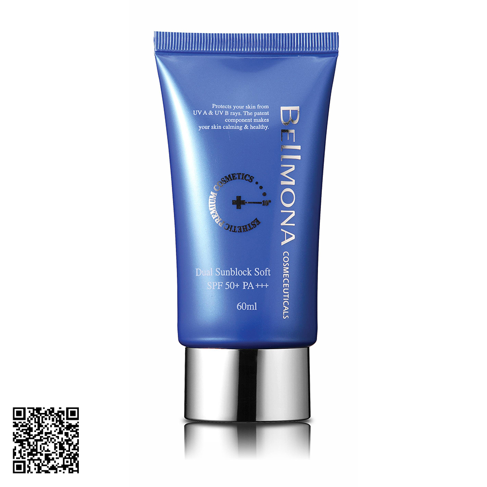 Kem Chống Nắng Bellmona Dual Sun Block Soft SPF50 60ml