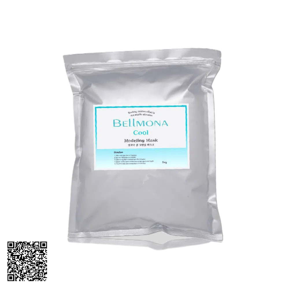 Mặt Nạ Lạnh Bạc Hà Làm Dịu Da Sau Tổn Thương Bellmona Cool Modeling Mask 1kg
