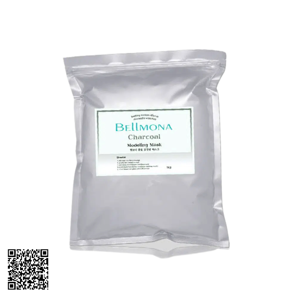 Mặt Nạ Than Hoạt Tính Kìm Dầu Cho Da Bellmona Charcoal Modeling Mask 1kg