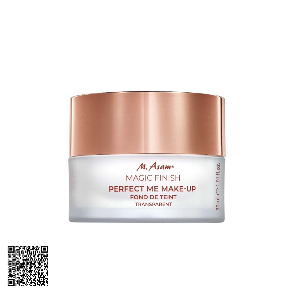 Kem Nền Trong Suốt Và Làm Mờ Nếp Nhăn M. Asam Magic Finish Perfect Me Transparent Make-up 30ml