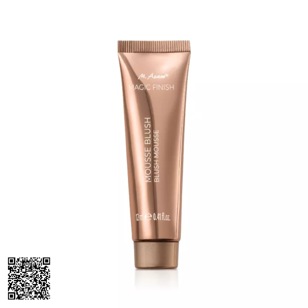 Má Hồng Dạng Kem Màu Hồng San Hô M. Asam Magic Finish Mousse Blush Coral Festival 12ml