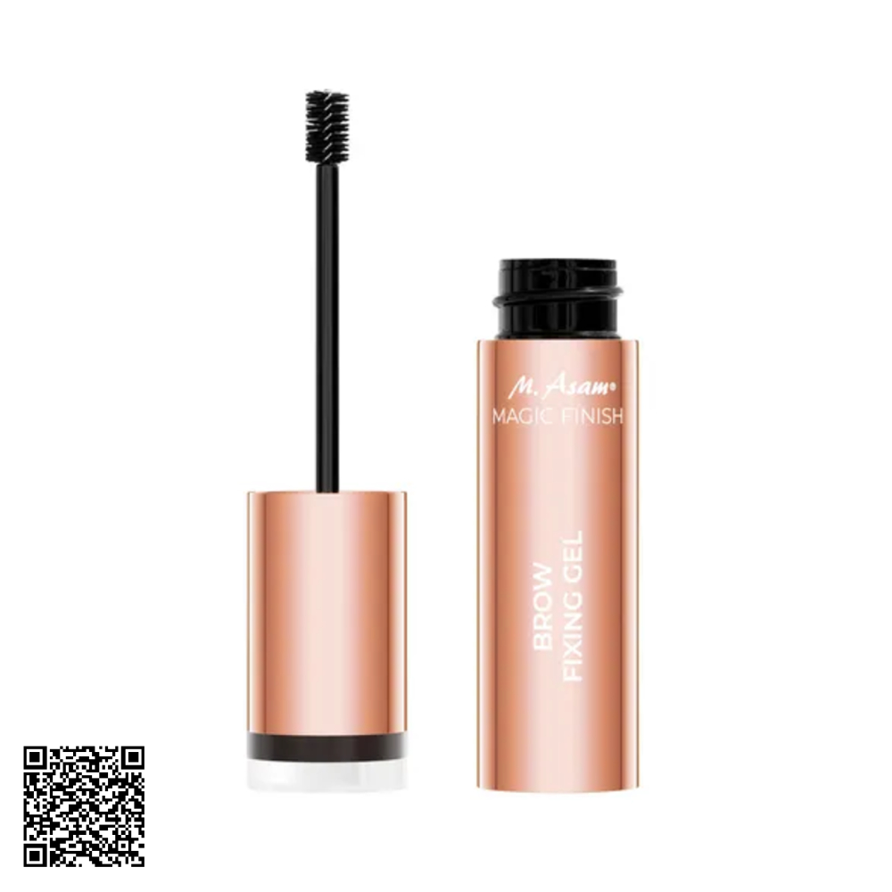 Gel Định Hình Lông Mày Màu Đen M. Asam Magic Finish Brow Fixing Gel Dark 4ml