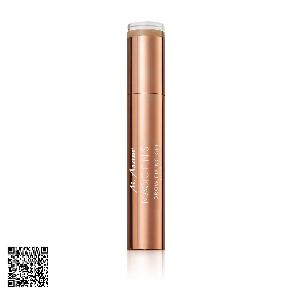 Gel Định Hình Lông Mày Màu Nâu Sáng M. Asam Magic Finish Brow Fixing Gel Light 4ml