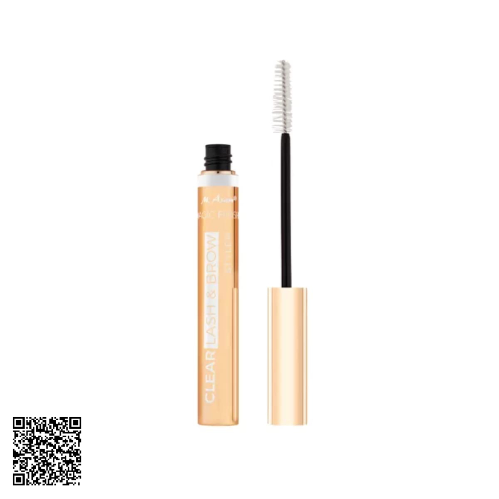 Gel Định Hình Lông Mày Và Mi Trong Suốt M. Asam Magic Finish Clear Lash & Brow Styler Transparent 7ml
