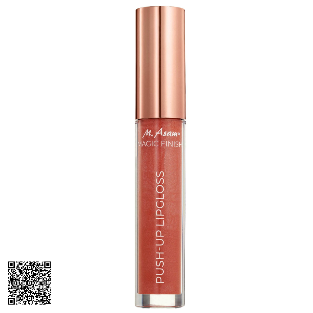 Son Bóng Ánh Nhũ Không Màu Tạo Hiệu Ứng Căng Mọng Môi M. Asam Magic Finish Push-up Lipgloss Mighty Nude 4ml