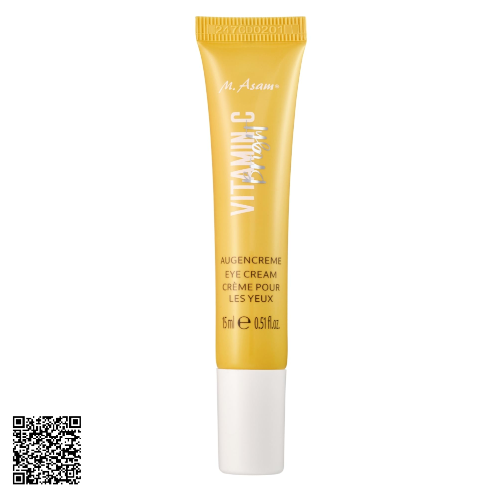 Kem Dưỡng Mắt Và Làm Sáng Da Vitamin C M. Asam Vitamin C Bright Eye Cream 15ml
