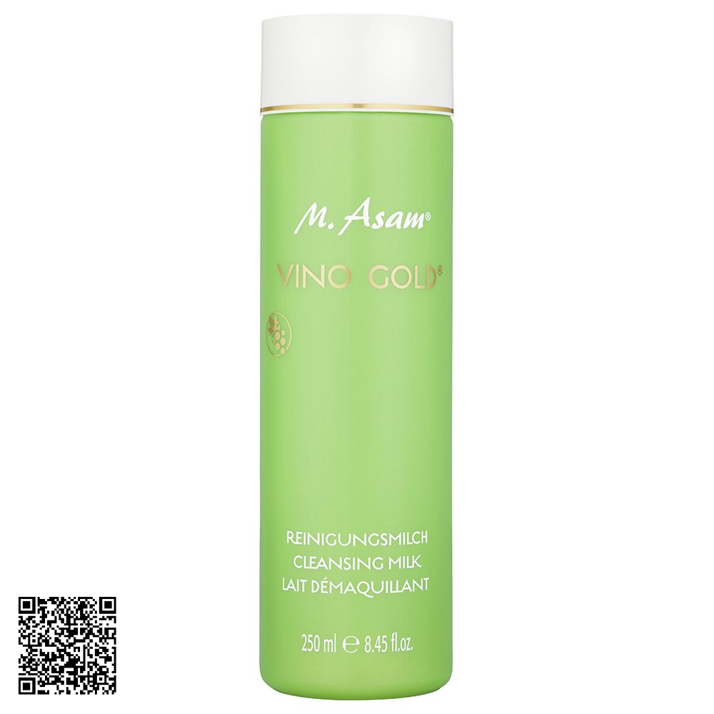 Sữa Rửa Mặt Không Tạo Bọt Chống Oxy Hoá M. Asam Vino Gold Balancing Cleanser 250ml